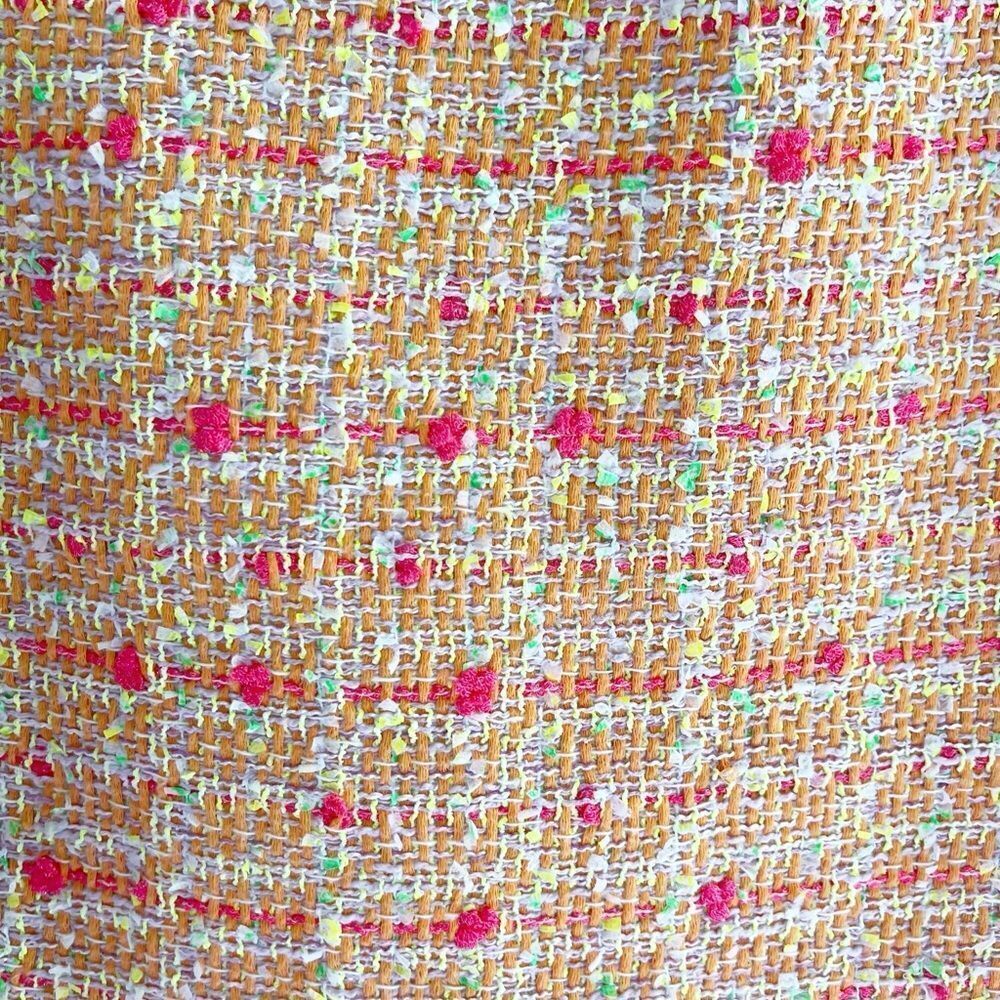 Kate Spade New York A line Pink and cream tweed skirt. 4 - Picture 5 of 8